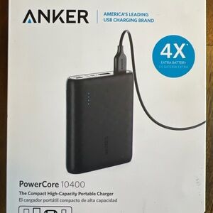 Anker PowerCore 10400 Portable Charger | Compact Power Bank | NWT